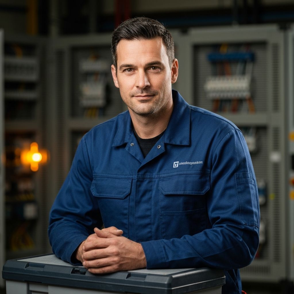 Zufriedener Handwerker 1